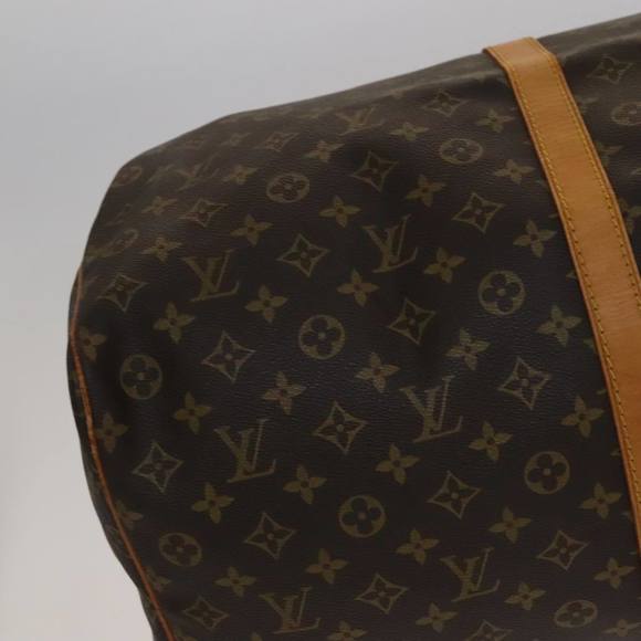 LOUIS VUITTON Monogram Keepall 60 Boston Bag M41422 LV Auth 108674 - Picture 15 of 16